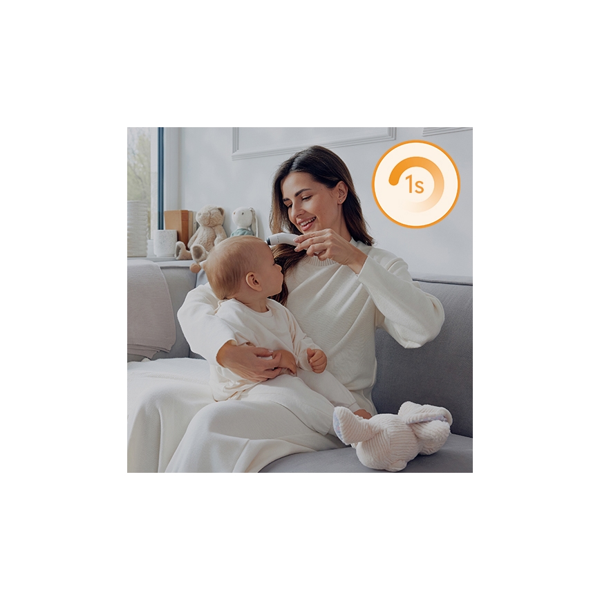 Lionelo - Υπέρυθρος θερμόμετρος FEVERSCAN με 2xAAA