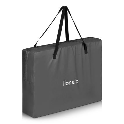 Lionelo - Φορητό παιδικό κρεβατάκι ταξιδιού 3-σε-1 ALICE Γκρι