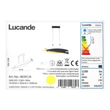 Lucande - LED Dimmable κρεμαστό φωτιστικό οροφής MARIJA LED/24W/230V