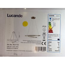 Lucande - Led Dimmable κρεμαστό φωτιστικό οροφής MIRASU LED/58W/230V