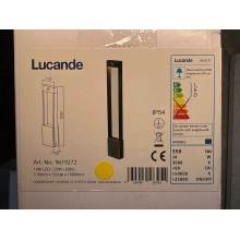 Lucande - Εξωτερική λάμπα LED με αισθητήρα TEKIRO LED/14W/230V IP54