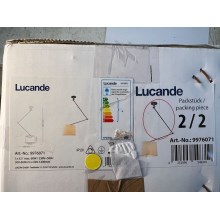 Lucande - Κρεμαστό φωτιστικό JOLLA 1xE27/60W/230V