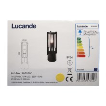 Lucande - Φωτιστικό εξωτερικού χώρου BRIENNE 1xE27/15W/230V IP54