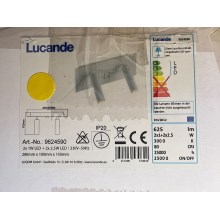 Lucande - Φωτιστικό τοίχου LED MAGYA 2xLED/2,5W/230V + 2xLED/1W/230V