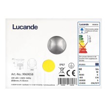 Lucande - Φωτιστικό χωνευτό LED εξωτερικού χώρου HELENE LED/3W/230V IP67