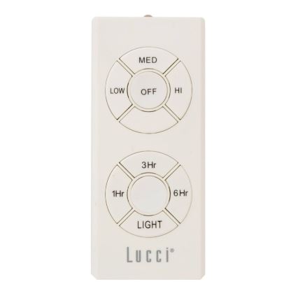 Lucci Air 210334 - Ανεμιστήρας οροφής AIRFUSION QUEST 1xE27/60W/230V ξύλο/ματ χρώμιο + τηλεχειριστήριο
