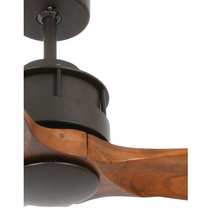 Lucci air 210507 - Οροφής ανεμιστήρας AIRFUSION AKMANI παβλωνία/μαύρο + τηλεχειριστήριο