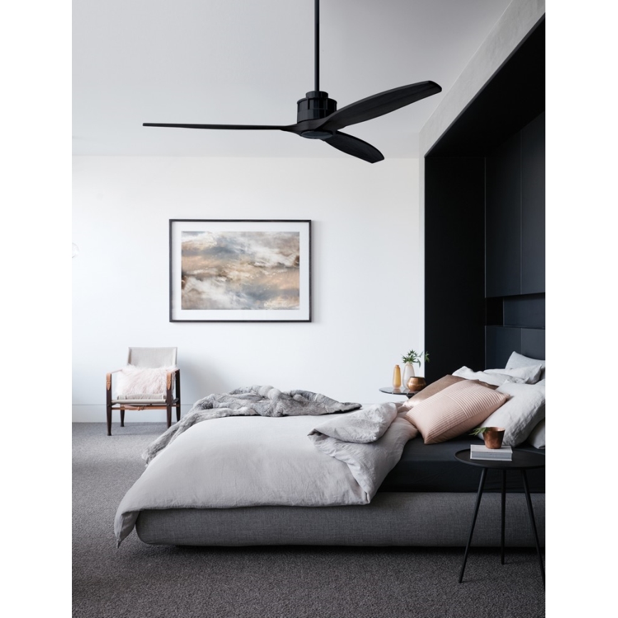Lucci air 210508 - Οροφής ανεμιστήρας AIRFUSION AKMANI παβλωνία/μαύρο + τηλεχειριστήριο