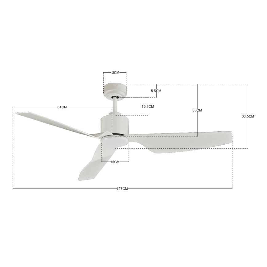 Lucci Air 210528 - Ανεμιστήρας οροφής AIRFUSION CLIMATE II