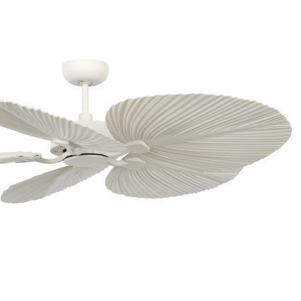 Lucci Air 21065449 - Ανεμιστήρας οροφής BALI διάμετρος 132 cm λευκό/κρεμ + τηλεχειριστήριο