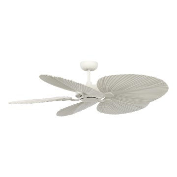 Lucci Air 21065449 - Ανεμιστήρας οροφής BALI διάμετρος 132 cm λευκό/κρεμ + τηλεχειριστήριο