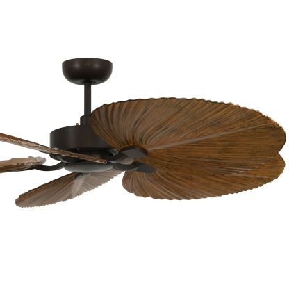 Lucci Air 21065549 - Οροφής ανεμιστήρας BALI διάμ. 132 εκ. καφέ + τηλεχειριστήριο