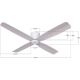 Lucci air 210986 - Ανεμιστήρας οροφής FRASER λευκό/ξύλο + τηλεχειριστήριο