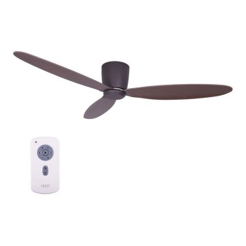 Lucci air 212883 - Ανεμιστήρας οροφής AIRFUSION RADAR ξύλο/καφέ Ø 132 cm + τηλεχειριστήριο