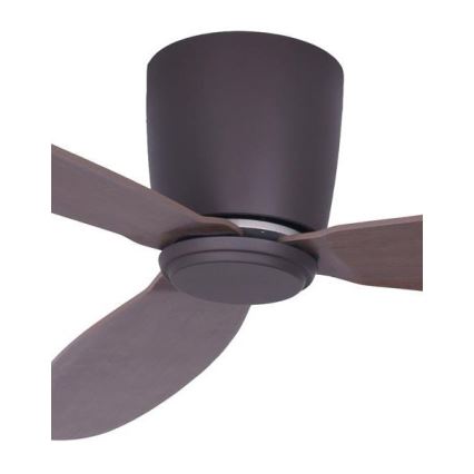 Lucci air 212883 - Ανεμιστήρας οροφής AIRFUSION RADAR ξύλο/καφέ Ø 132 cm + τηλεχειριστήριο