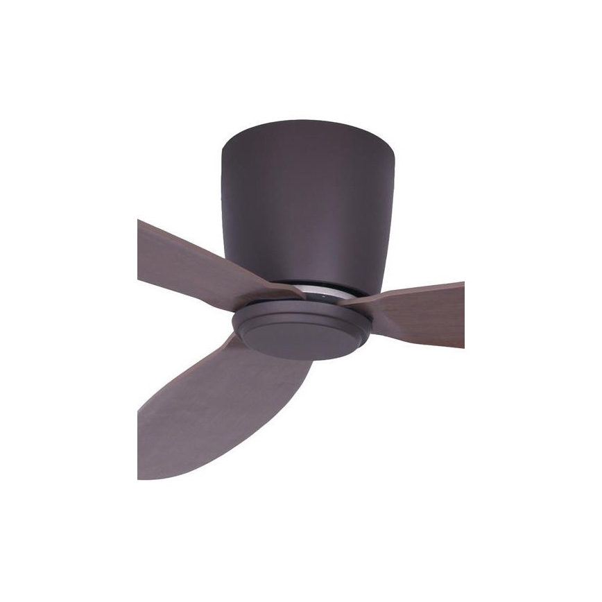 Lucci air 212883 - Ανεμιστήρας οροφής AIRFUSION RADAR ξύλο/καφέ Ø 132 cm + τηλεχειριστήριο