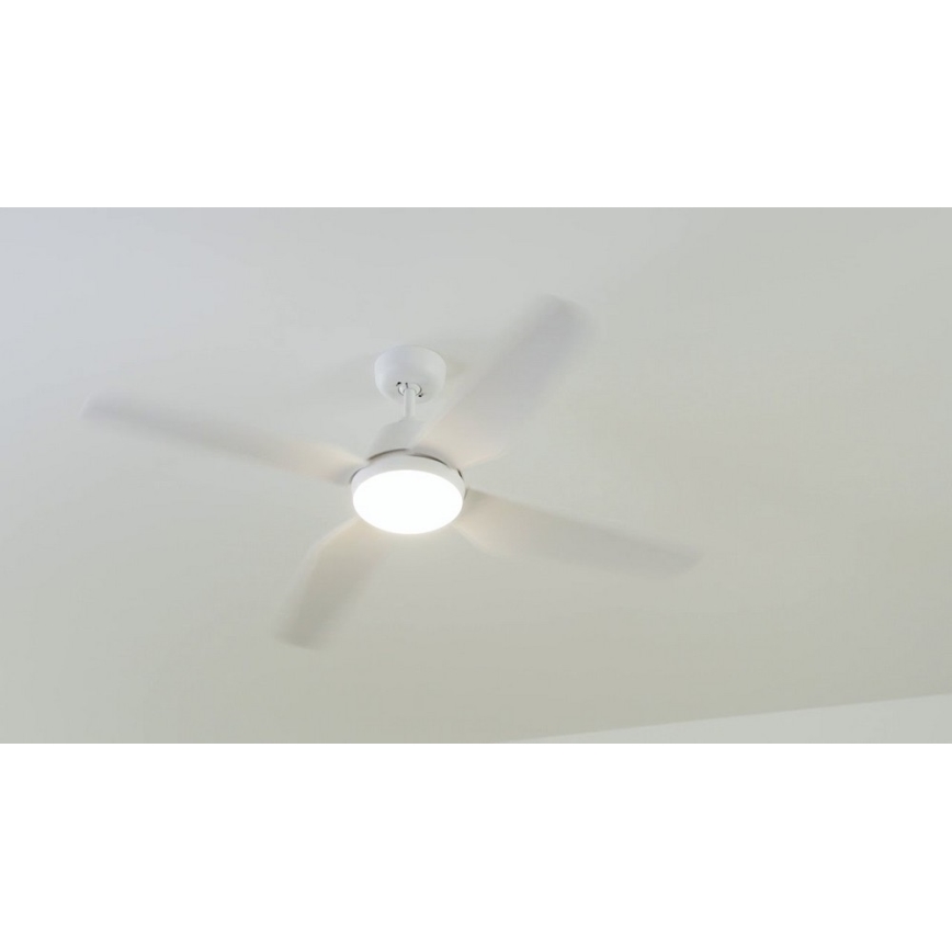Lucci Air 212994 - LED Ανεμιστήρας οροφής ARIA LED/18W/230V λευκό + τηλεχειριστήριο