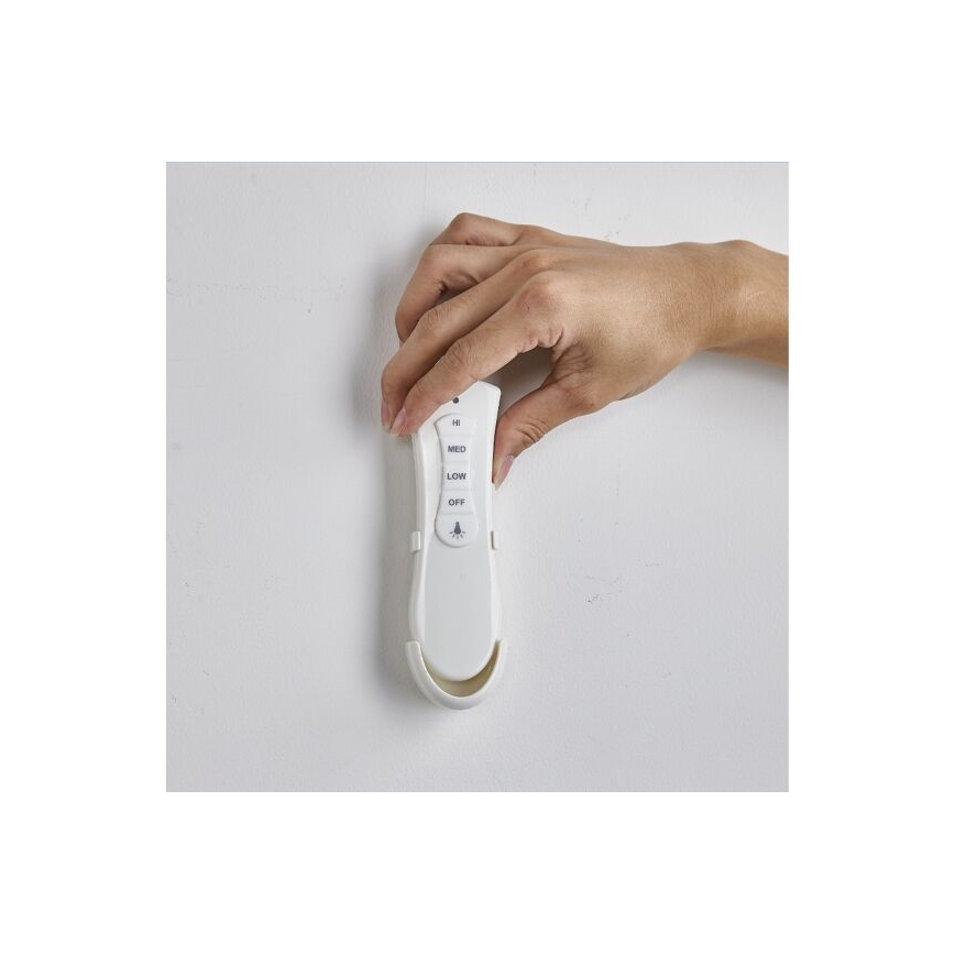 Lucci Air 213000 - Ανεμιστήρας οροφής AIRFUSION ARIA μαύρο + τηλεχειριστήριο