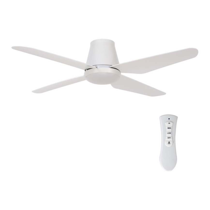 Lucci air 213001 - LED Ανεμιστήρας οροφής AIRFUSION ARIA LED/18W/230V λευκό + τηλεχειριστήριο