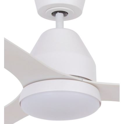 Lucci air 213043 - LED Ανεμιστήρας οροφής WHITEHAVEN GX53/17W/230V λευκό + τηλεχειριστήριο