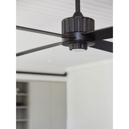 Lucci air 213170 - Οροφής ανεμιστήρας LED NEWPORT wenge/καφέ + τηλεχειριστήριο