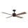 Lucci air 213170 - Οροφής ανεμιστήρας LED NEWPORT wenge/καφέ + τηλεχειριστήριο