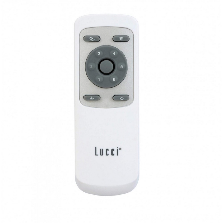 Lucci air 213176-Ανεμιστήρας LED ντιμαριζόμενος  LOUISVILLE 1xGX53/18W/230V ξύλο/λευκό + τηλεχειριστήριο