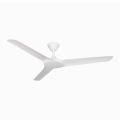 Lucci Air 21321549 - Ανεμιστήρας οροφής ABYSS διάμετρος 142 cm IP66 λευκό + τηλεχειριστήριο