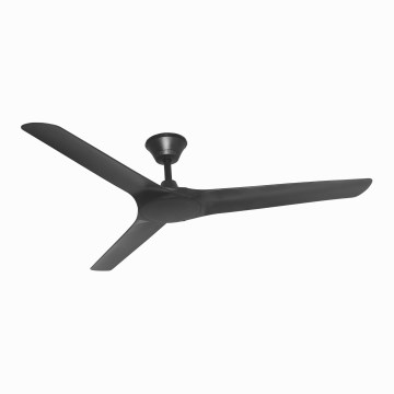 Lucci Air 21321649 - Ανεμιστήρας οροφής ABYSS διάμετρος 142 cm IP66 μαύρο + τηλεχειριστήριο