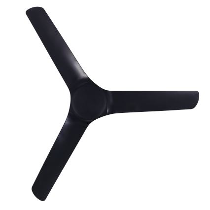 Lucci Air 21321649 - Ανεμιστήρας οροφής ABYSS διάμετρος 142 cm IP66 μαύρο + τηλεχειριστήριο
