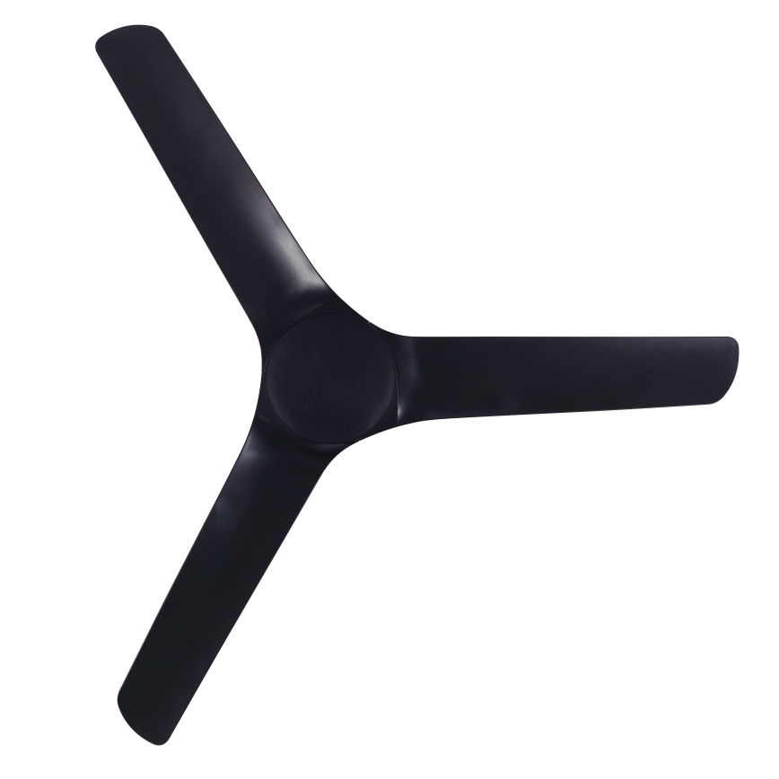 Lucci Air 21321649 - Ανεμιστήρας οροφής ABYSS διάμετρος 142 cm IP66 μαύρο + τηλεχειριστήριο