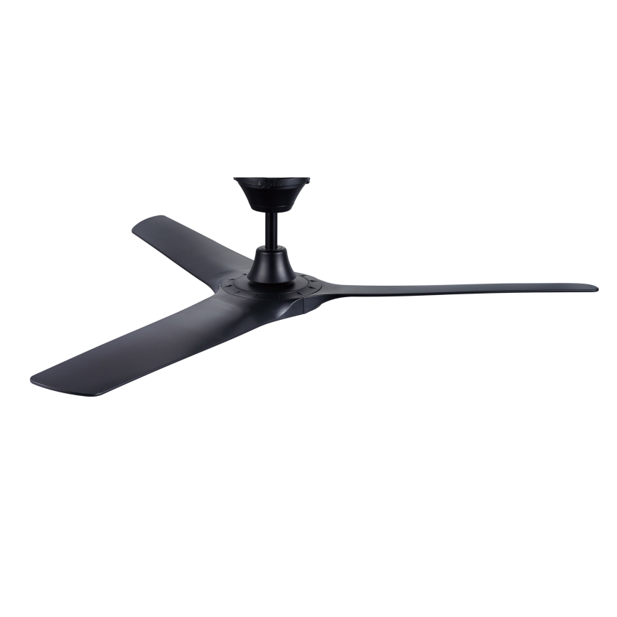 Lucci Air 21321649 - Ανεμιστήρας οροφής ABYSS διάμετρος 142 cm IP66 μαύρο + τηλεχειριστήριο