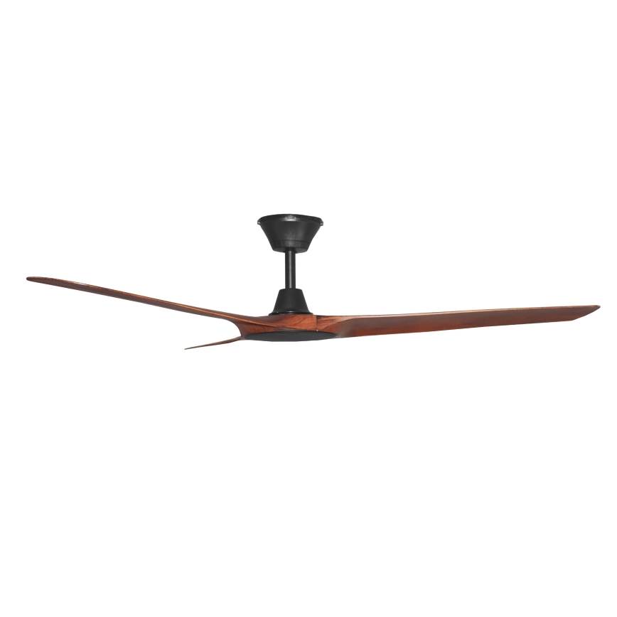 Lucci Air 21321749 - Ανεμιστήρας οροφής ABYSS διάμετρος 142 cm IP66 καφέ + τηλεχειριστήριο