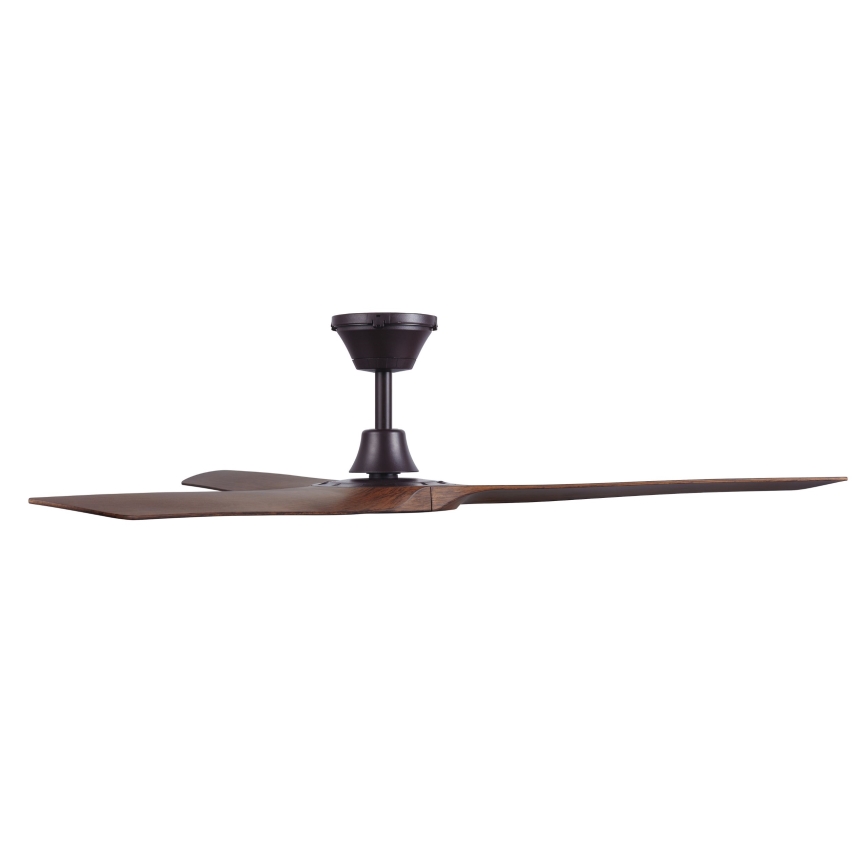 Lucci Air 21321749 - Ανεμιστήρας οροφής ABYSS διάμετρος 142 cm IP66 καφέ + τηλεχειριστήριο