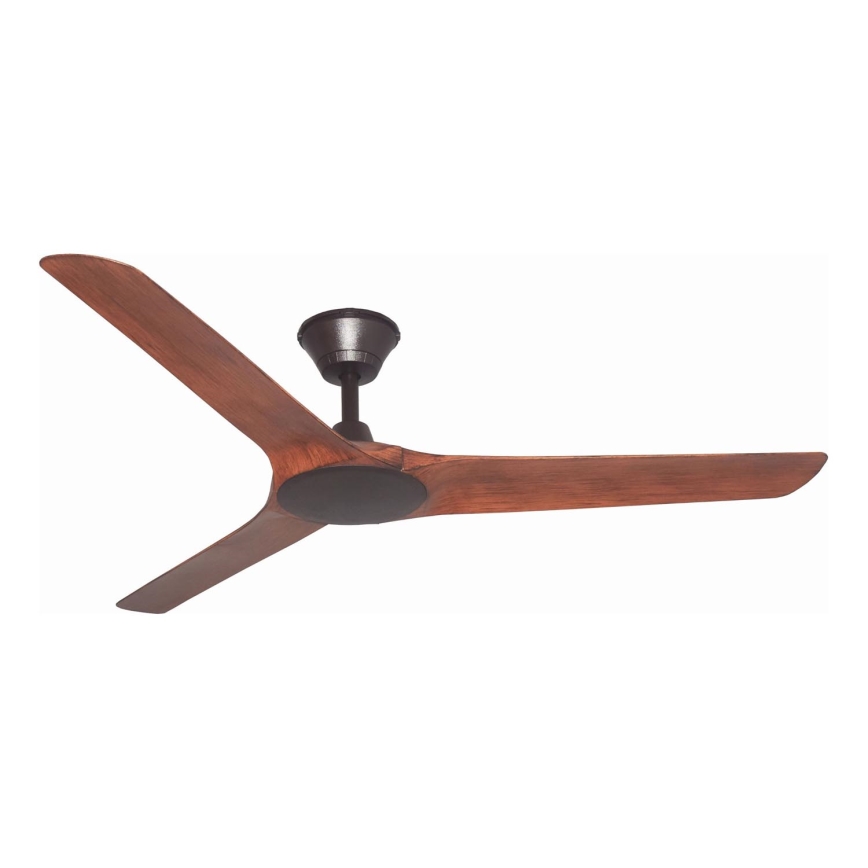 Lucci Air 21321749 - Ανεμιστήρας οροφής ABYSS διάμετρος 142 cm IP66 καφέ + τηλεχειριστήριο