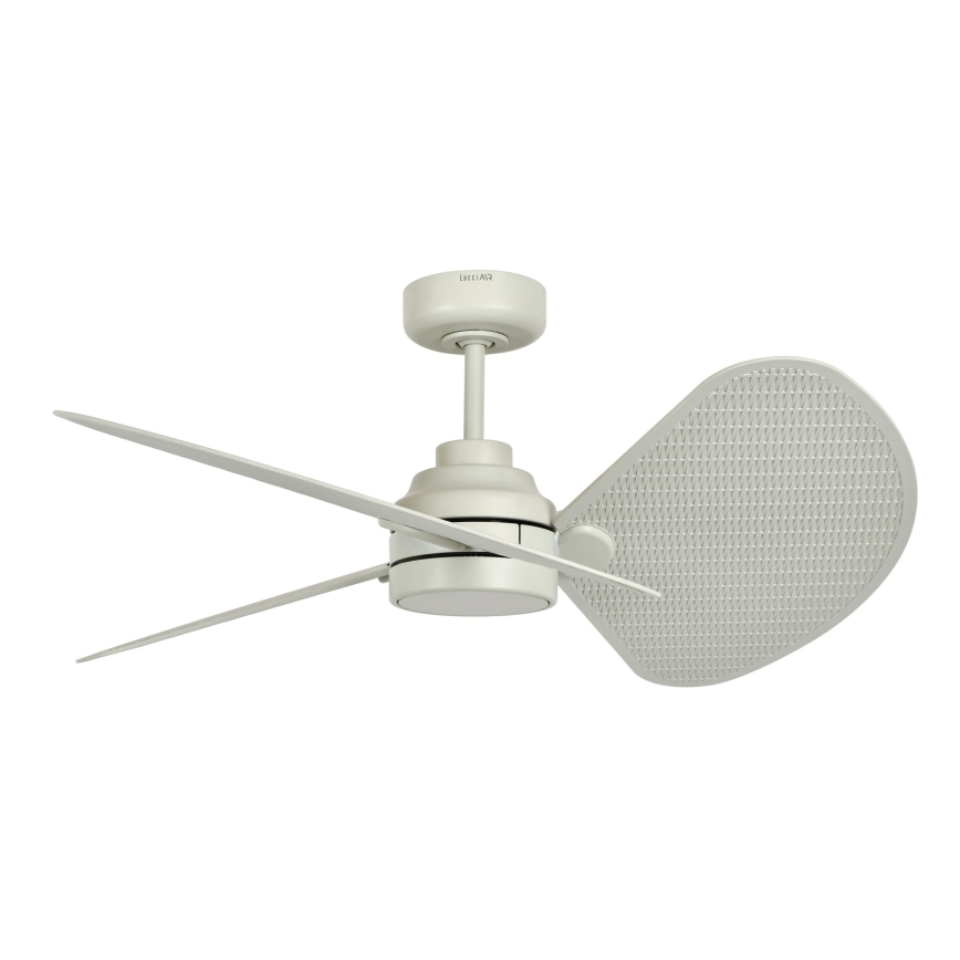 Lucci Air 21325449 - LED ρυθμιζόμενος ανεμιστήρας οροφής SABLE 1xGX53/12W/230V 3000/4000/5000K διάμ. 91,5 cm εκρού + τηλεχειριστήριο