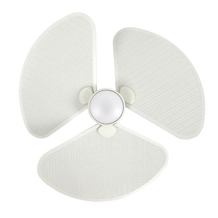 Lucci Air 21325449 - LED ρυθμιζόμενος ανεμιστήρας οροφής SABLE 1xGX53/12W/230V 3000/4000/5000K διάμ. 91,5 cm εκρού + τηλεχειριστήριο