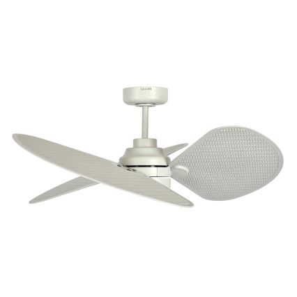 Lucci Air 21325449 - LED ρυθμιζόμενος ανεμιστήρας οροφής SABLE 1xGX53/12W/230V 3000/4000/5000K διάμ. 91,5 cm εκρού + τηλεχειριστήριο
