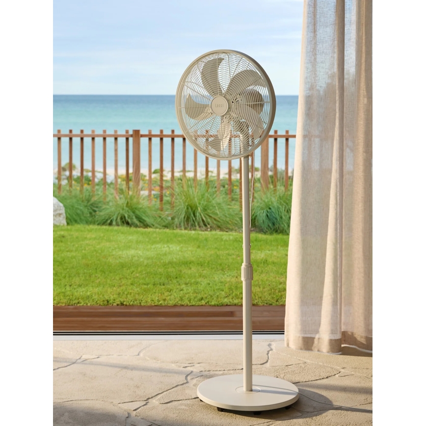 Lucci Air 21326449 - Επιδαπέδιος ανεμιστήρας GLIDE 36W/230V Ø 45 cm λευκός