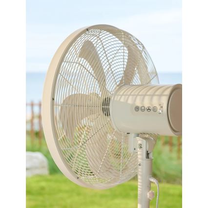 Lucci Air 21326449 - Επιδαπέδιος ανεμιστήρας GLIDE 36W/230V Ø 45 cm λευκός
