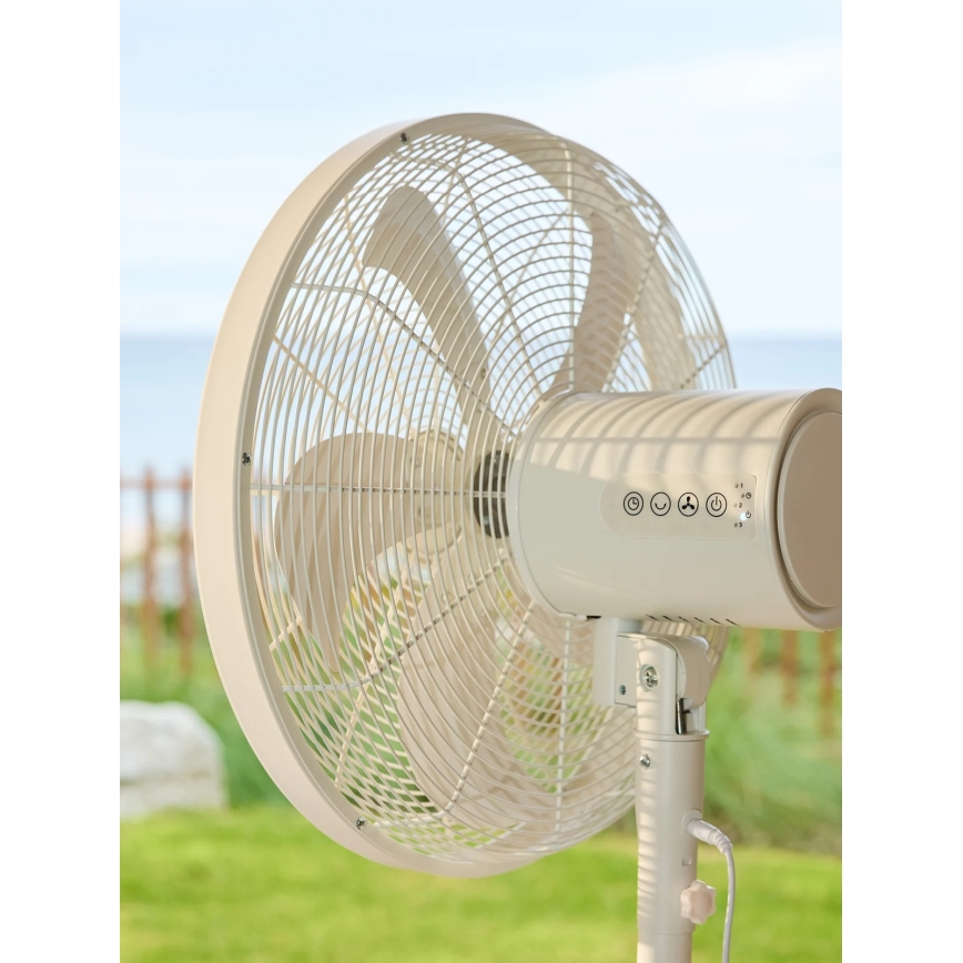 Lucci Air 21326449 - Επιδαπέδιος ανεμιστήρας GLIDE 36W/230V Ø 45 cm λευκός