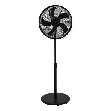 Lucci Air 21326549 - Επιδαπέδιος ανεμιστήρας GLIDE 36W/230V, διάμετρος 45 cm, μαύρος