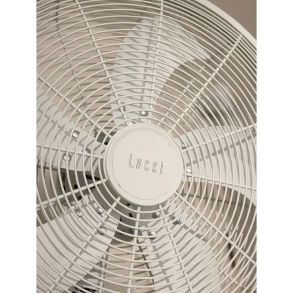 Lucci Air 21326649 - Επιτοίχιος ανεμιστήρας GLIDE 36W/230V διάμ. 45 cm λευκός + τηλεχειριστήριο