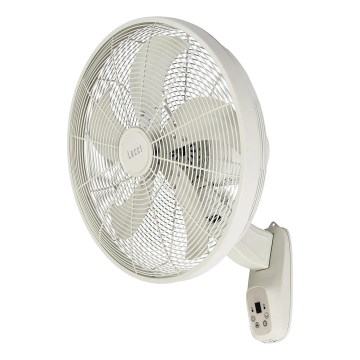 Lucci Air 21326649 - Επιτοίχιος ανεμιστήρας GLIDE 36W/230V διάμ. 45 cm λευκός + τηλεχειριστήριο
