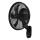 Lucci Air 21326749 - Επιτοίχιος ανεμιστήρας GLIDE 36W/230V Ø 45 εκ. μαύρος + τηλεχειριστήριο