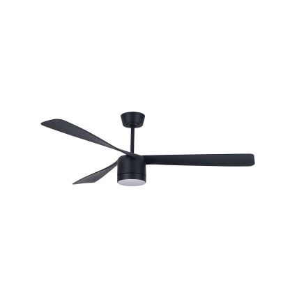Lucci air 213281 - Οροφής ανεμιστήρας PEREGRINE 1xGX53/12W/230V μαύρο + τηλεχειριστήριο