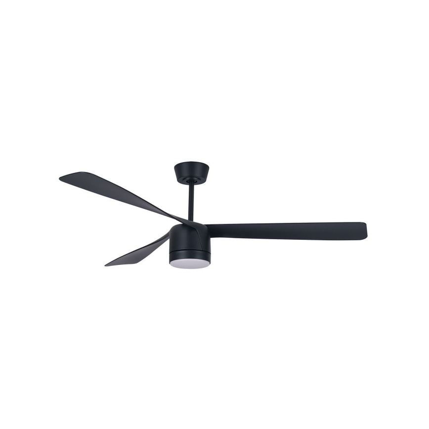 Lucci air 213281 - Οροφής ανεμιστήρας PEREGRINE 1xGX53/12W/230V μαύρο + τηλεχειριστήριο