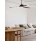Lucci air 213300 - LED Dimming ceiling fan UNIONE 1xGX53/12W/230V καφέ + τηλεχειριστήριο
