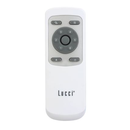Lucci air 213300 - Ανεμιστήρας οροφής LED Dimmable UNIONE 1xGX53/12W/230V καφέ + τηλεχειριστήριο