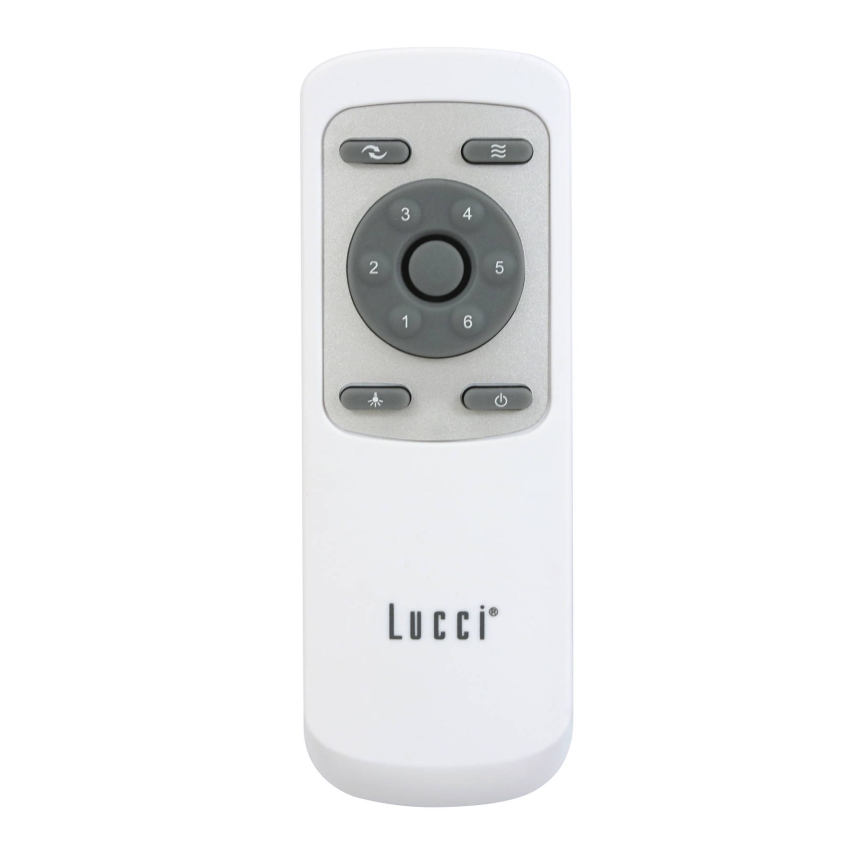 Lucci air 213300 - Ανεμιστήρας οροφής LED Dimmable UNIONE 1xGX53/12W/230V καφέ + τηλεχειριστήριο